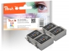 318771 - Peach Twin Pack 2 Ink Cartridges colour, compatible with BCI-16C*2, 9818A002 Canon