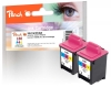 318775 - Peach Doppelpack Druckköpfe color kompatibel zu No. 60C*2, 17G0060 Lexmark, Compaq