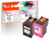 319615 - Peach Multipack compatible avec No. 302, F6U66AE, F6U65AE HP