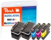 320079 - Pack combinado Plus de Peach compatible con LC-529, LC-525XL Brother