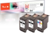 320089 - Peach Multi Pack Più compatibili con PG-545XL*2, CL-546XL, 8286B001*2, 8288B001 Canon