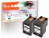 320943 - Peach Twin Pack testine di stampa nero compatibile con No. 303 BK*2, T6N02AE*2 HP