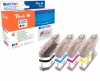 Peach Combi Pack, compatible with  Brother LC-127XLVALBP