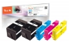 Peach Spar Pack Plus Tintenpatronen kompatibel zu  HP No. 934XL, No. 935XL, C2P23A, C2P24A, C2P25A, C2P26A