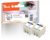318710 - Peach Doppelpack Tintenpatronen schwarz, color kompatibel zu S020138 Epson