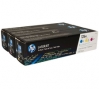 211406 - 3 Original Toner Cartridges CMY (Rainbow-Kit) No. 126A, CF341A HP