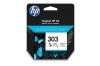 211815 - Original Ink Cartridge color No. 303 C, T6N01AE HP