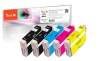 315296 - Peach Spar Pack Plus Tintenpatronen kompatibel zu T0715, C13T07154010 Epson