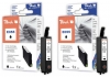 318768 - Peach Twin Pack Ink Cartridge black, compatible with T0551 bk*2, C13T05514010 Epson