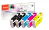 319192 - Peach Spar Pack Plus Tintenpatronen kompatibel zu T1295, T1291, C13T12954010 Epson