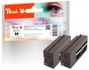 320031 - Peach Twin Pack Cartuccia d'inchiostro nero compatibile con No. 711 BK*2, CZ129AE*2 HP