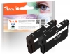 320253 - Peach Twin Pack Ink Cartridge black, compatible with T3581, No. 35 bk*2, C13T35814010*2 Epson
