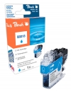 320482 - Peach Ink Cartridge cyan, compatible with LC-3213C Brother