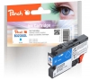 320998 - Peach Ink Cartridge cyan, compatible with LC-3235XLC Brother